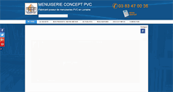 Desktop Screenshot of conceptpvc.fr